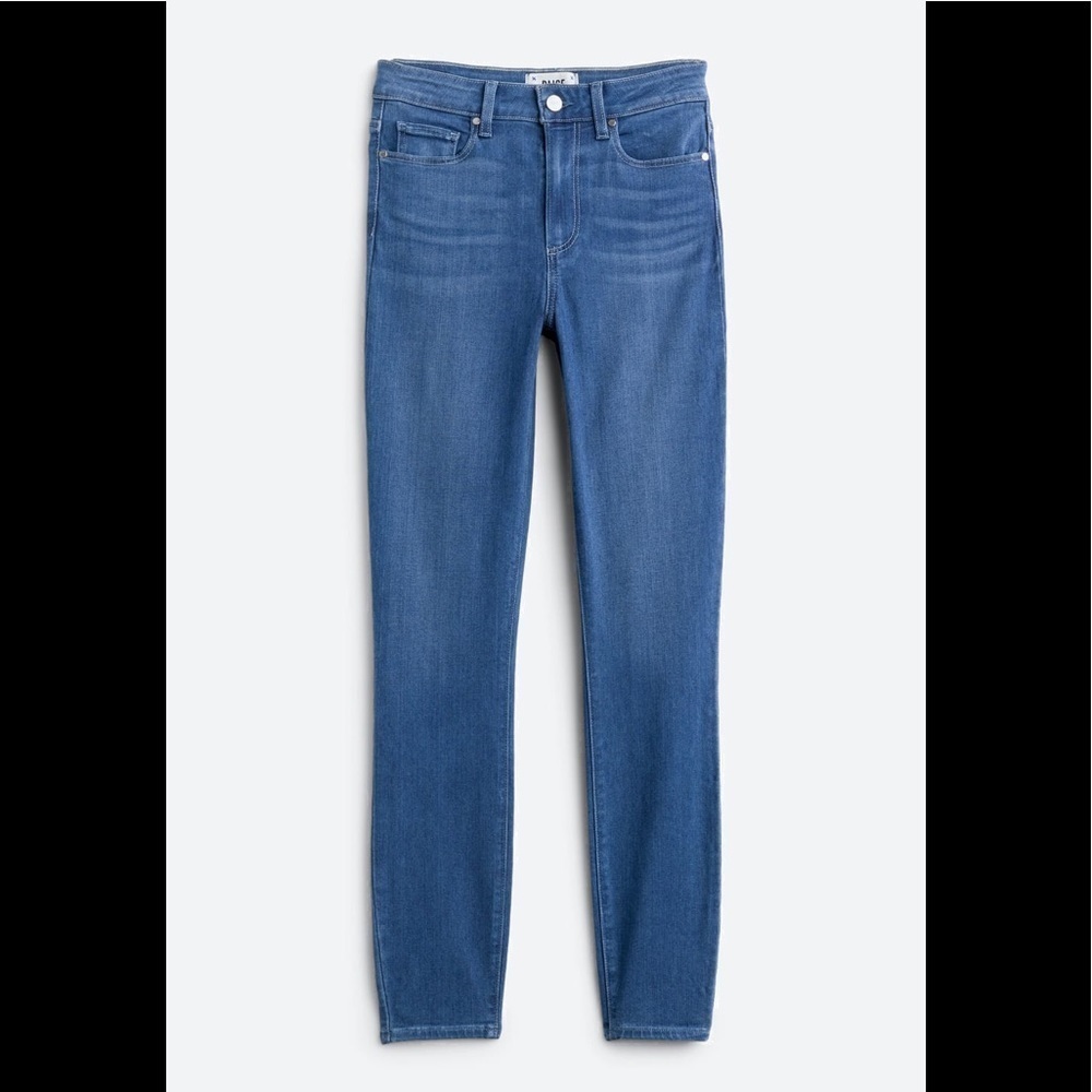 Anthropologie Paige High Rise Horton Skinny Jeans Ingrid Wash Sz 31